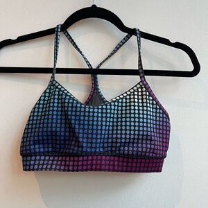 Lululemon Flow Y Cosmic Dot Racerback Sports Bra - 4